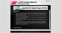 Desktop Screenshot of lippoetf.com